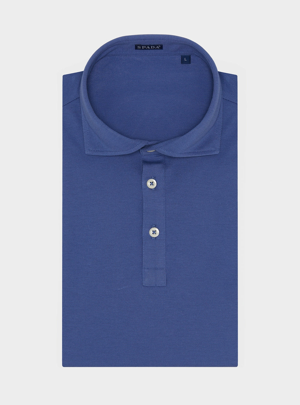 Polo manica corta in cotone piquet