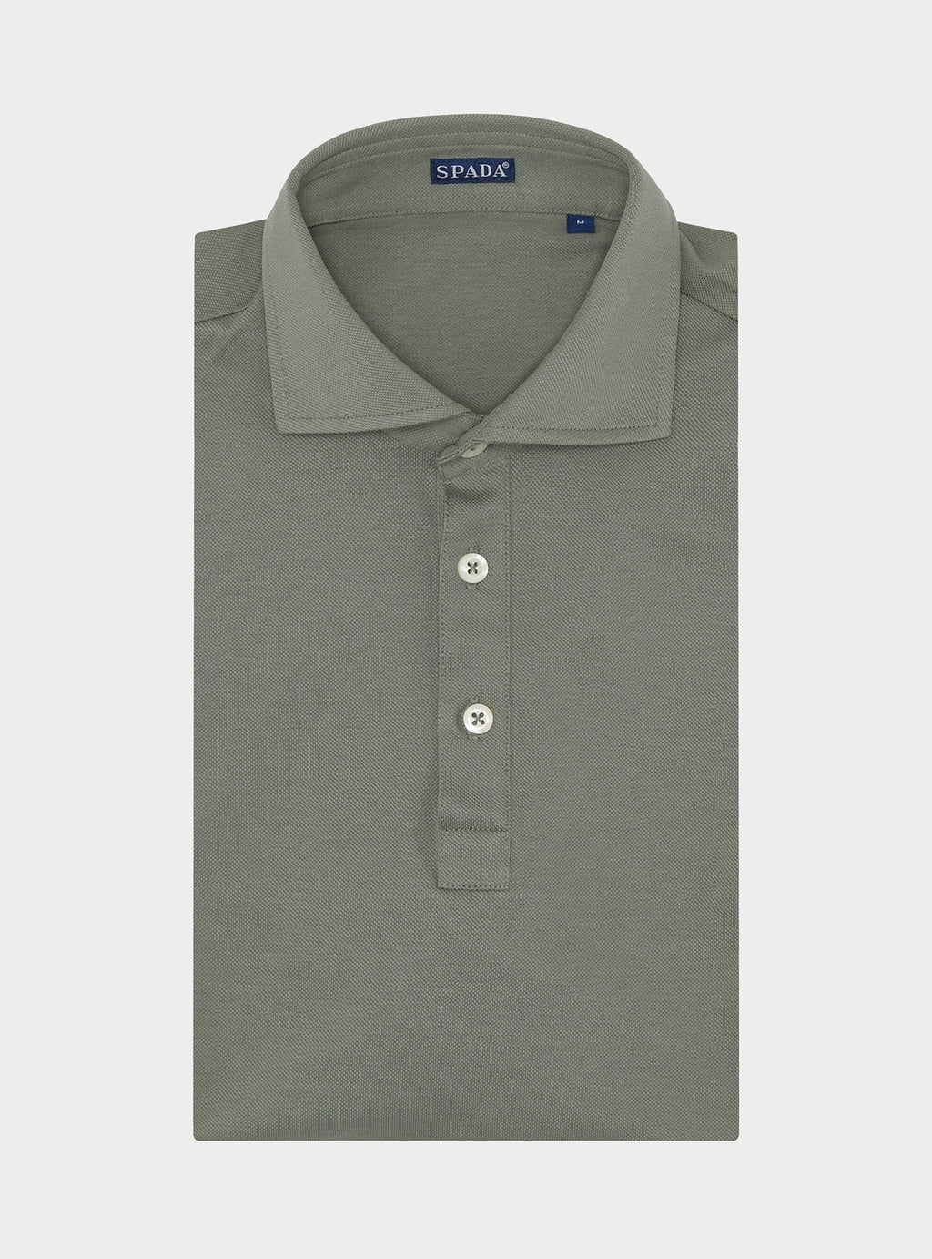 Polo manica corta in cotone piquet