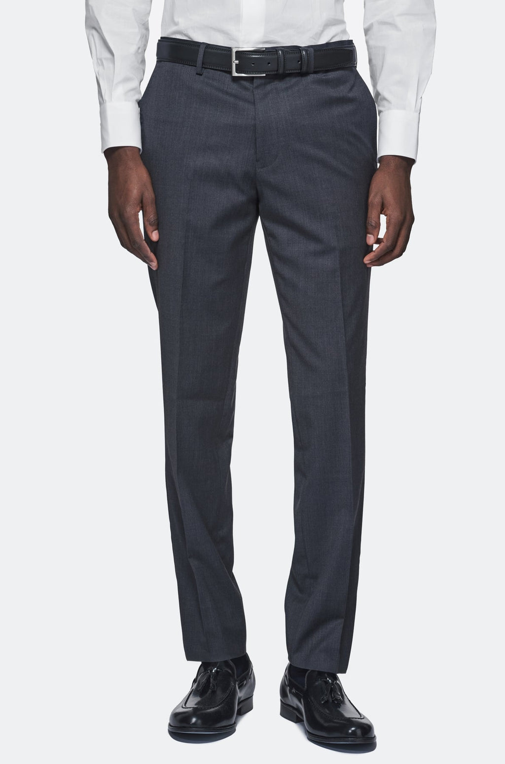 Pantalone in misto lana elastico