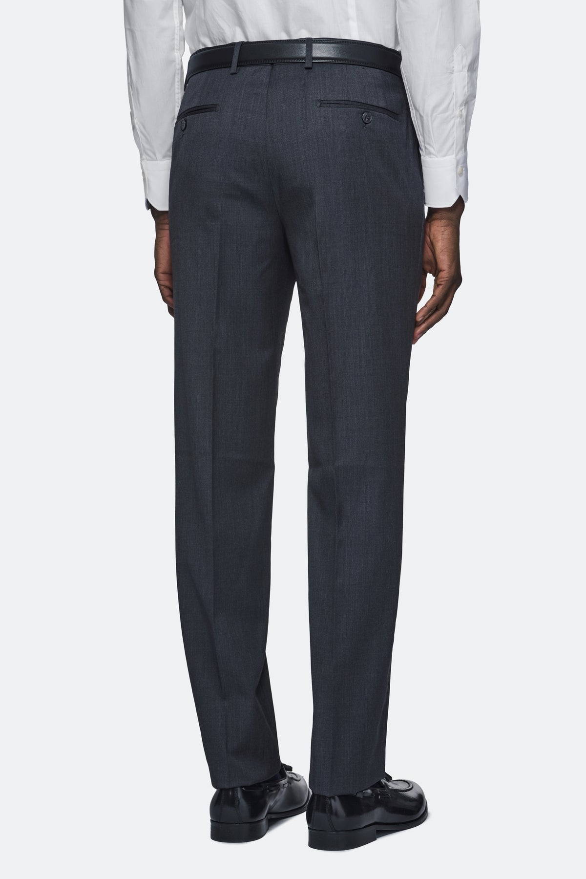 Pantalone in misto lana elastico