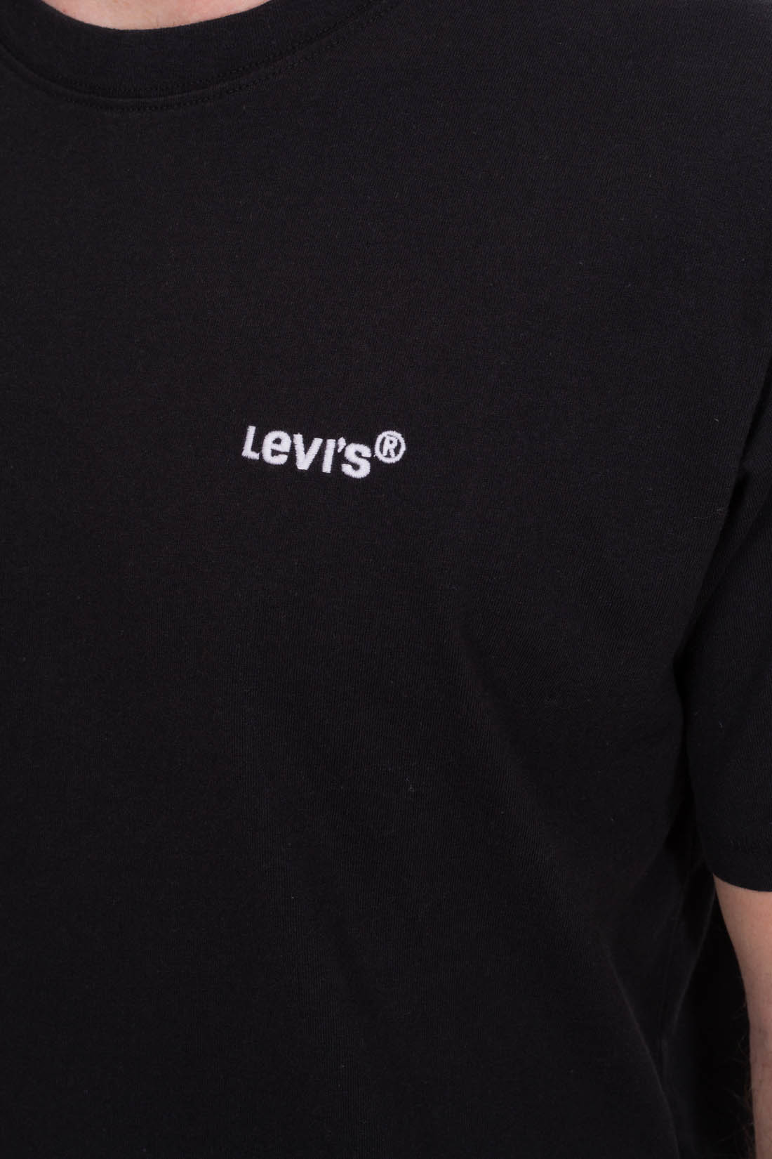 LEVI'S - T-shirt uomo a maniche corte con ricamo logo - Taglia XL-0