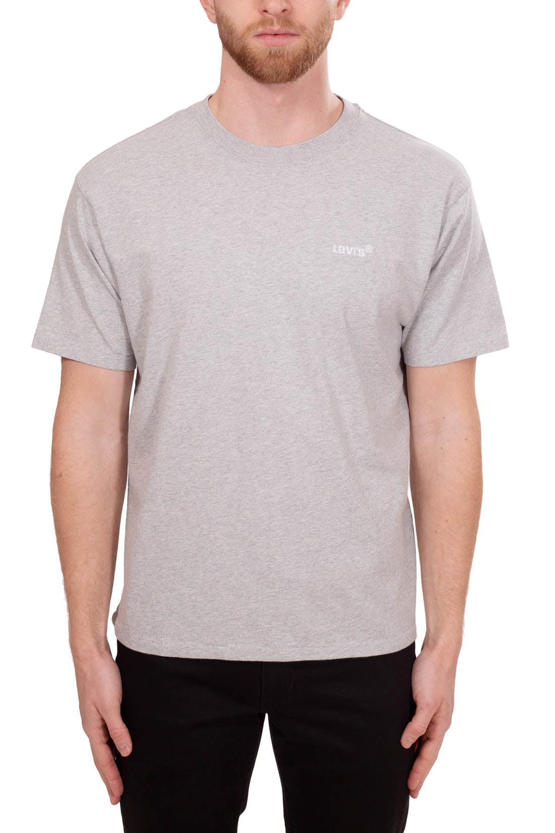 LEVI'S - T-shirt uomo a maniche corte con ricamo logo - Taglia XL-5
