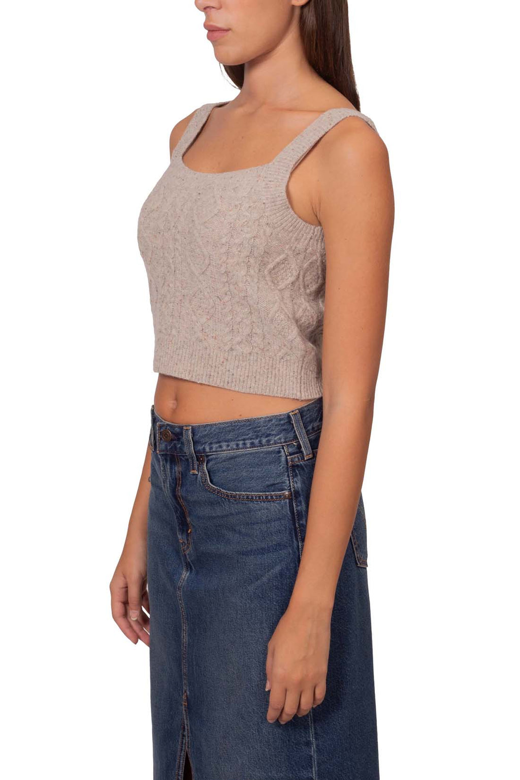 LEVI'S - Top donna in misto lana melange-13
