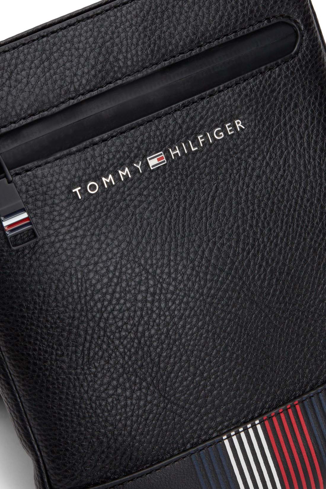 TOMMY HILFIGER - Men's shoulder bag with logo details-1