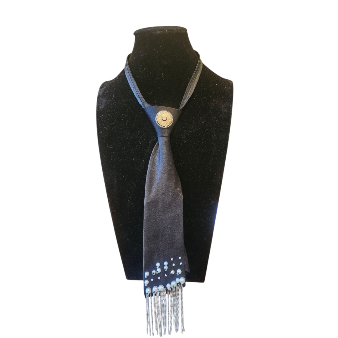 Collana Cravatta Blue Night