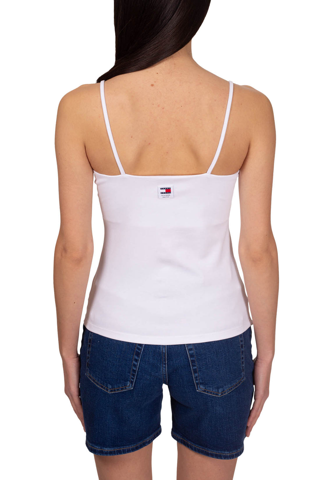 TOMMY JEANS - Women's basic tank top with logo  - Size XL-14