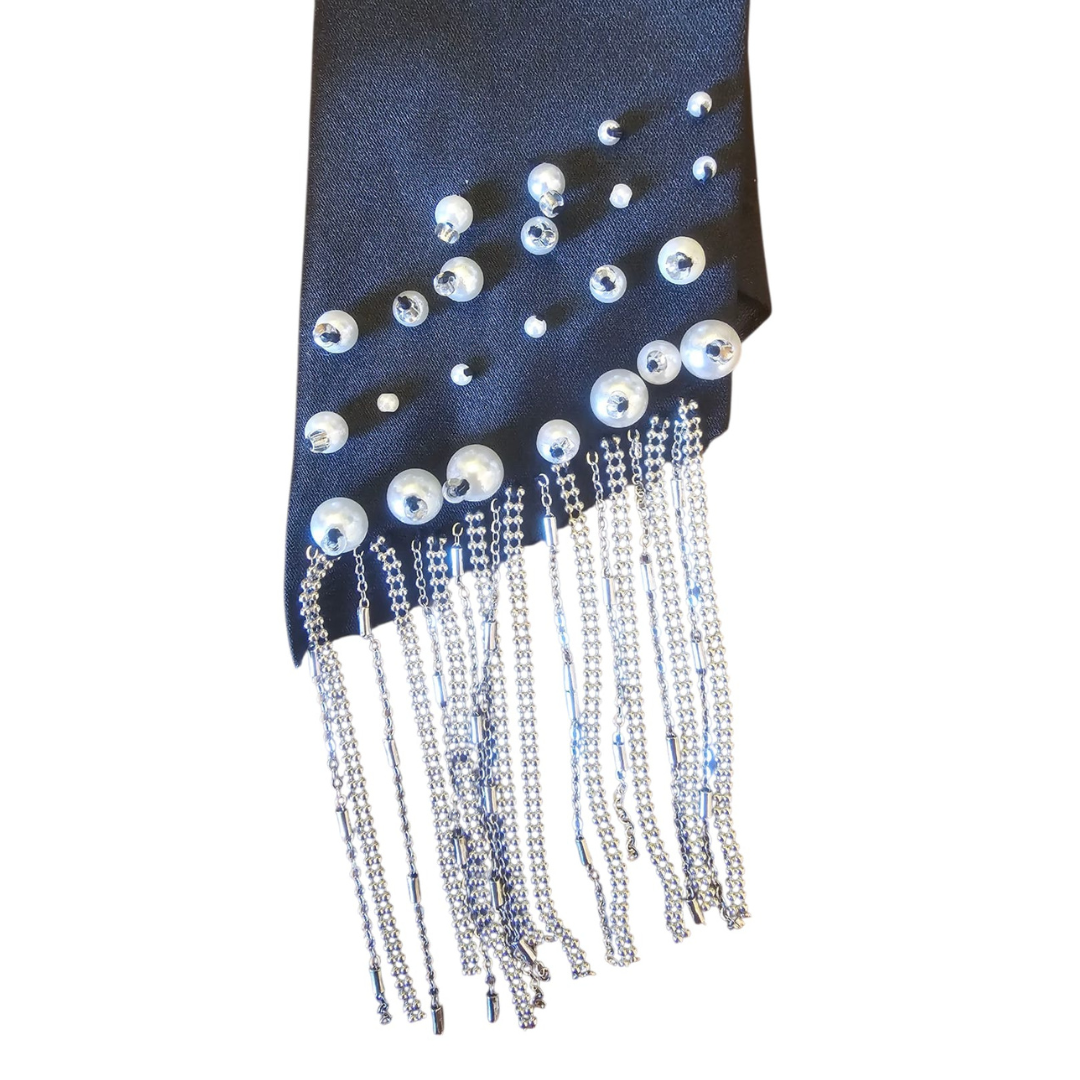 Collana Cravatta Blue Night