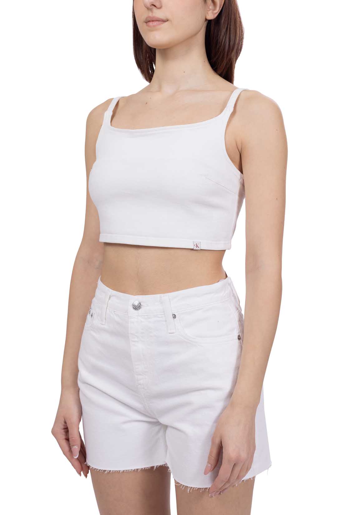 CALVIN KLEIN JEANS - Top brassiere donna in denim-13