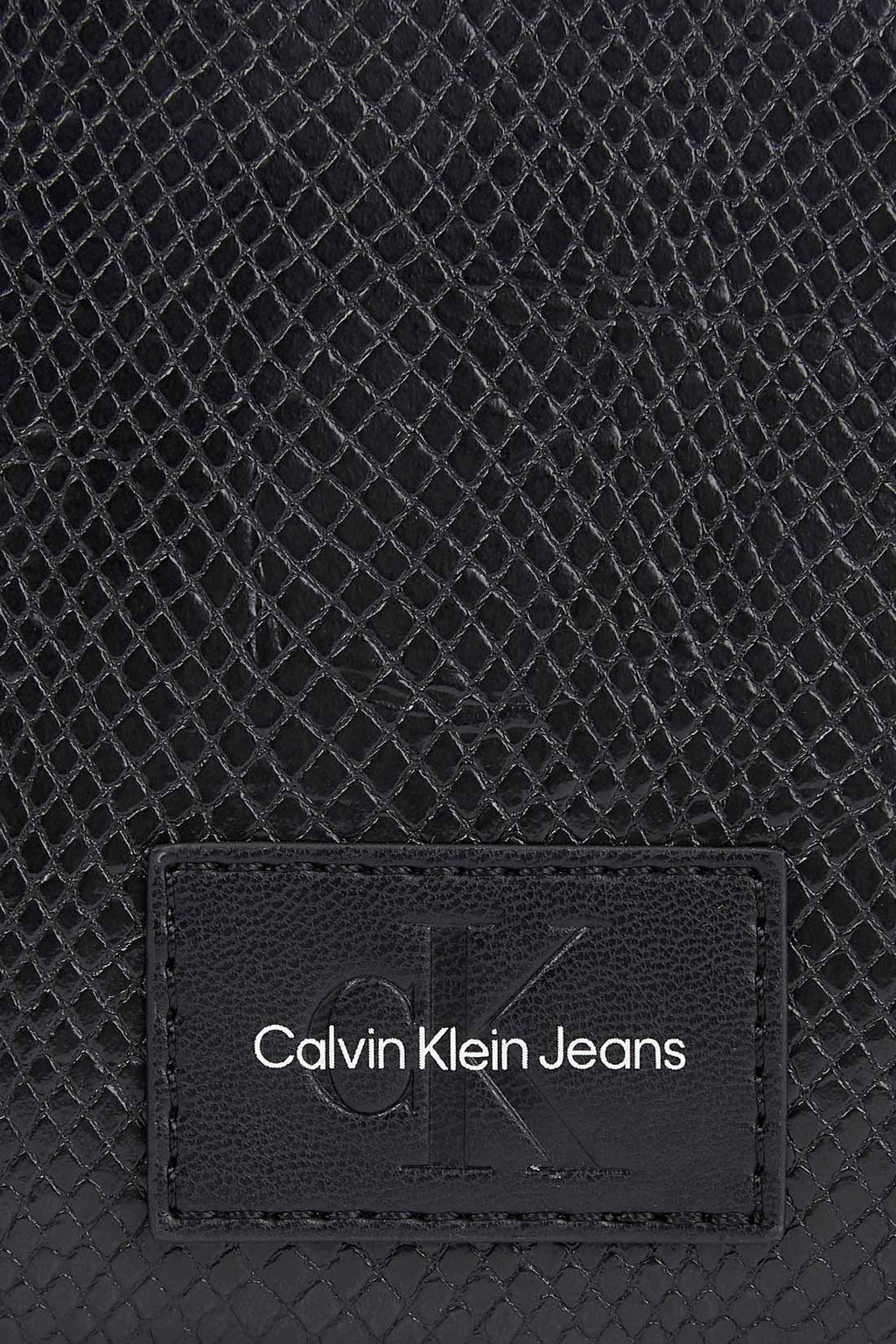 CALVIN KLEIN JEANS - Borsa a tracolla donna snake con catena-6