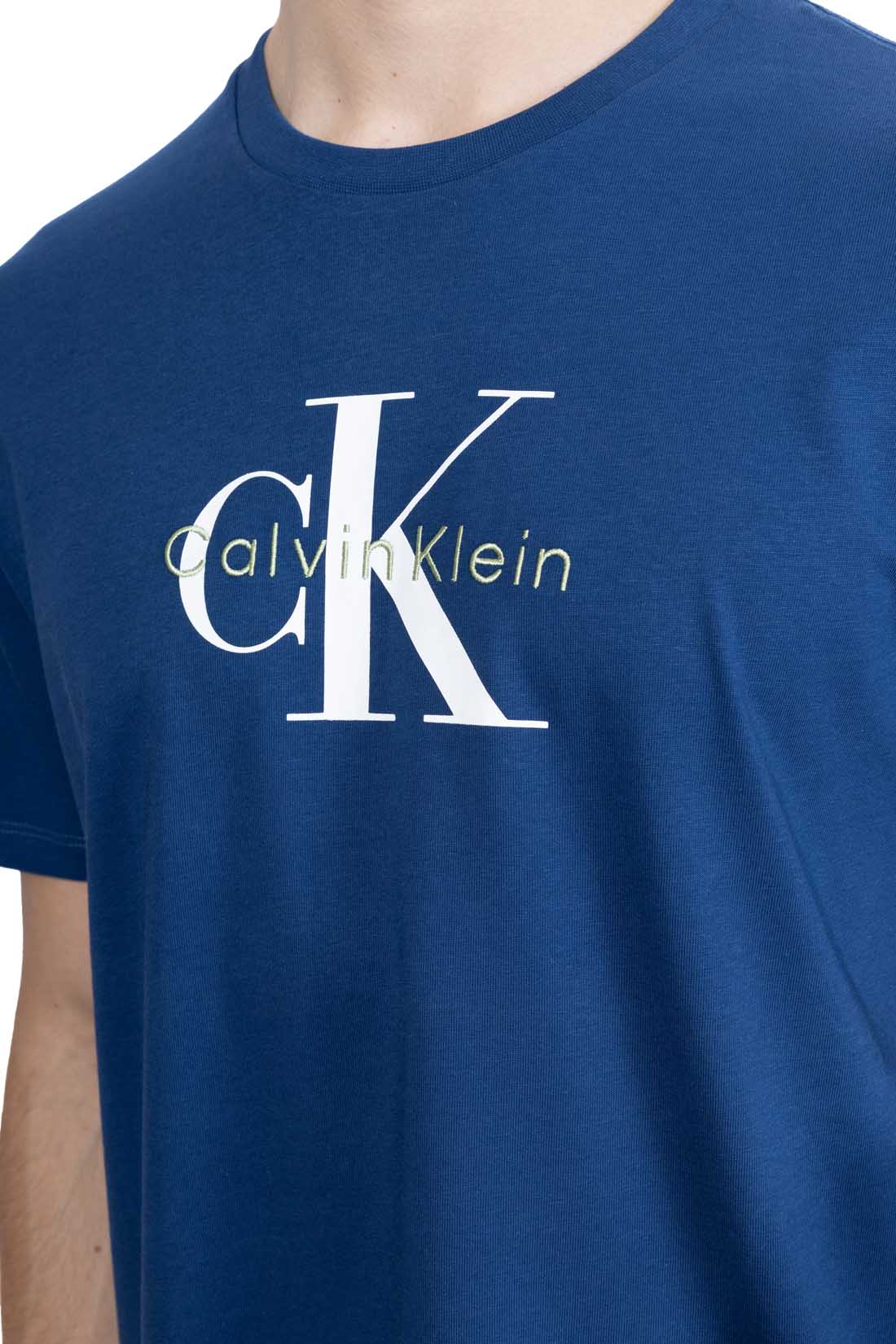 CALVIN KLEIN JEANS - T-shirt uomo con logo  - Taglia XL-16