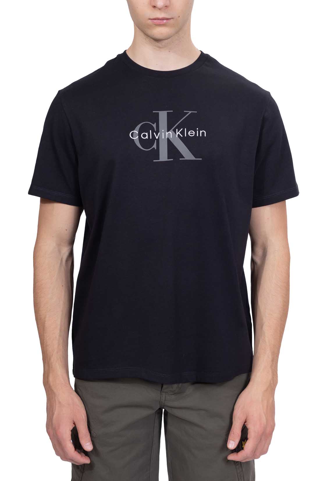 CALVIN KLEIN JEANS - T-shirt uomo con logo  - Taglia XL-27