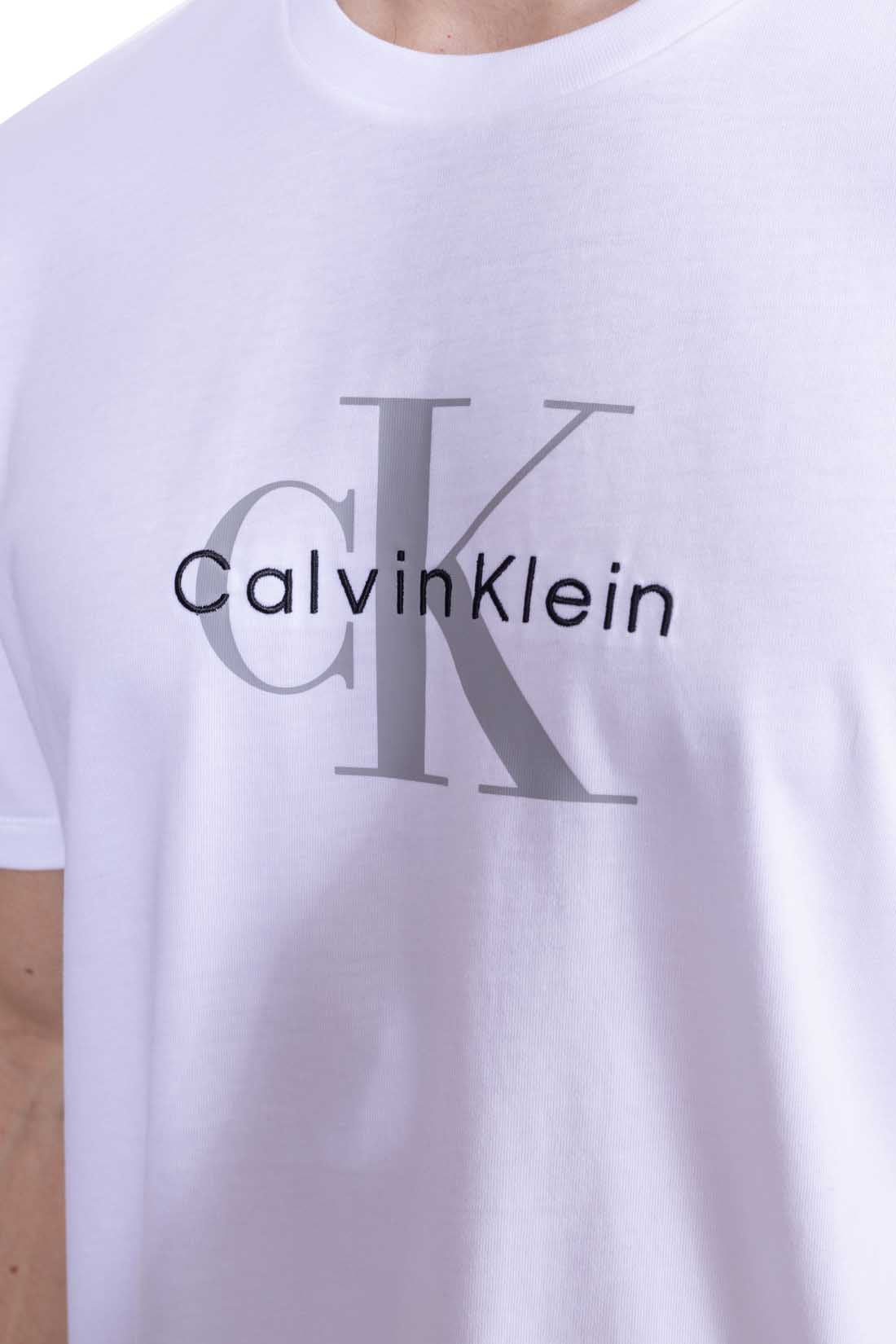 CALVIN KLEIN JEANS - T-shirt uomo con logo  - Taglia XL-47