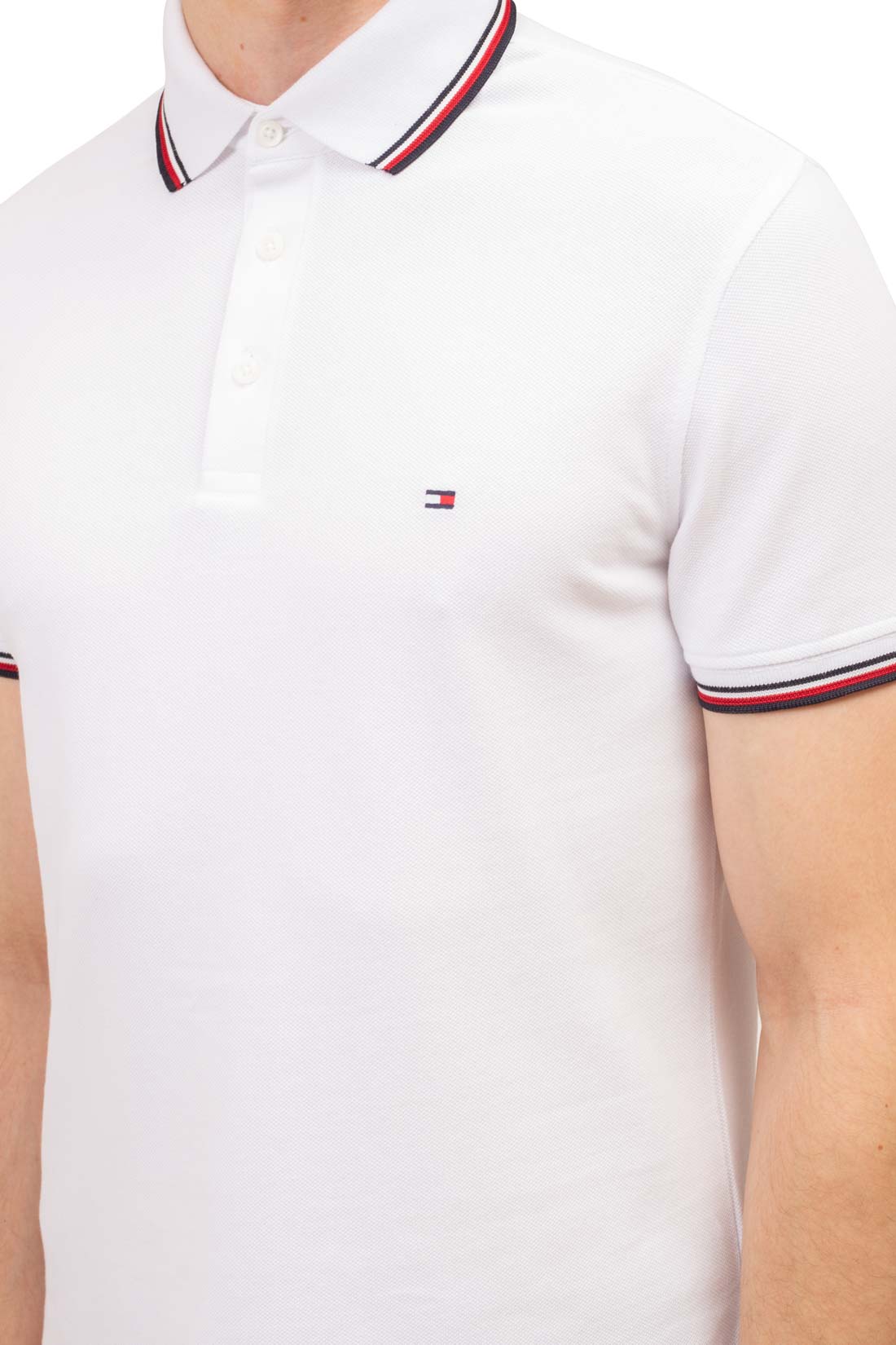 TOMMY HILFIGER - Men's slim 1985 polo shirt  - Size M-16