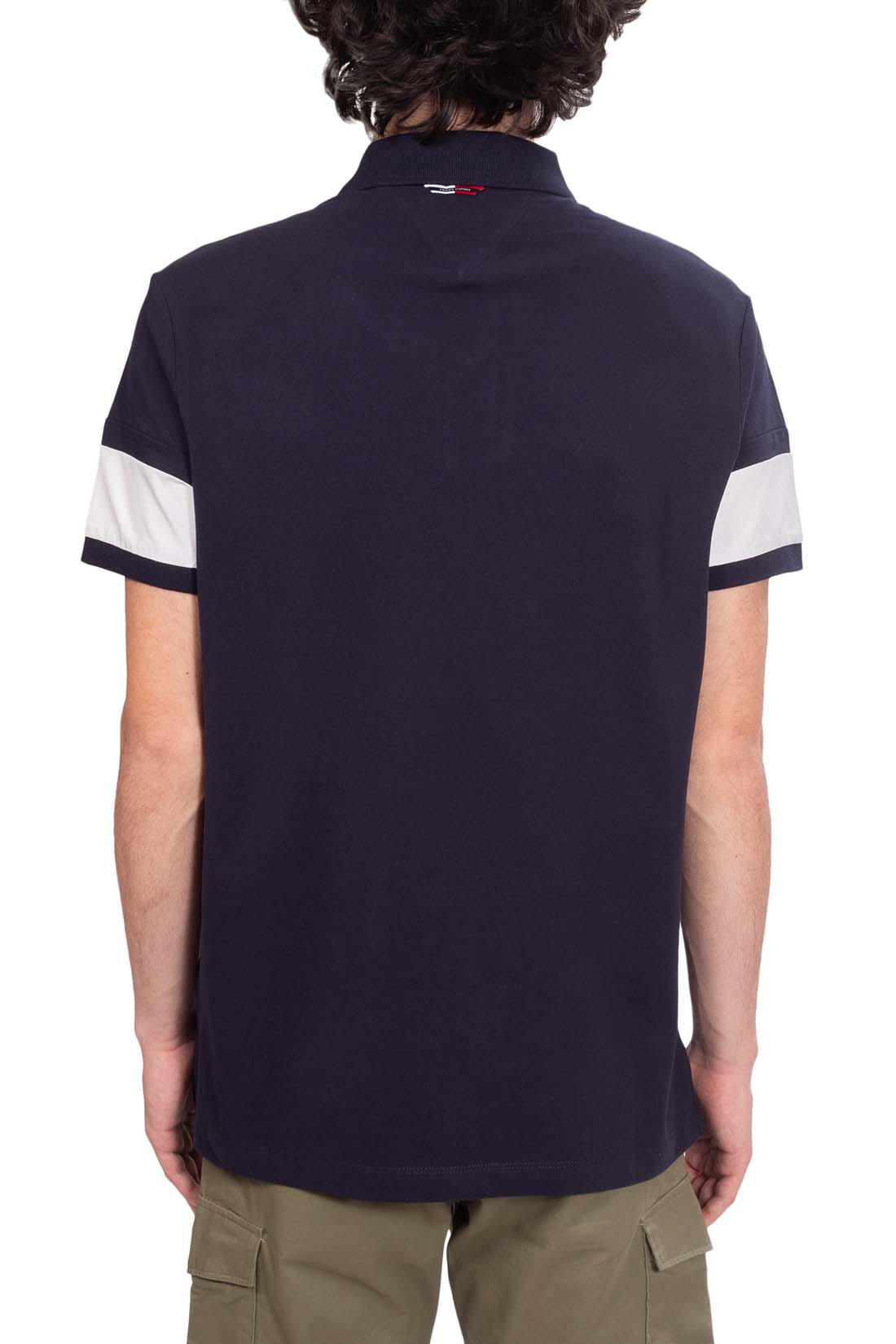 TOMMY HILFIGER - Men's regular colorblock polo shirt-2
