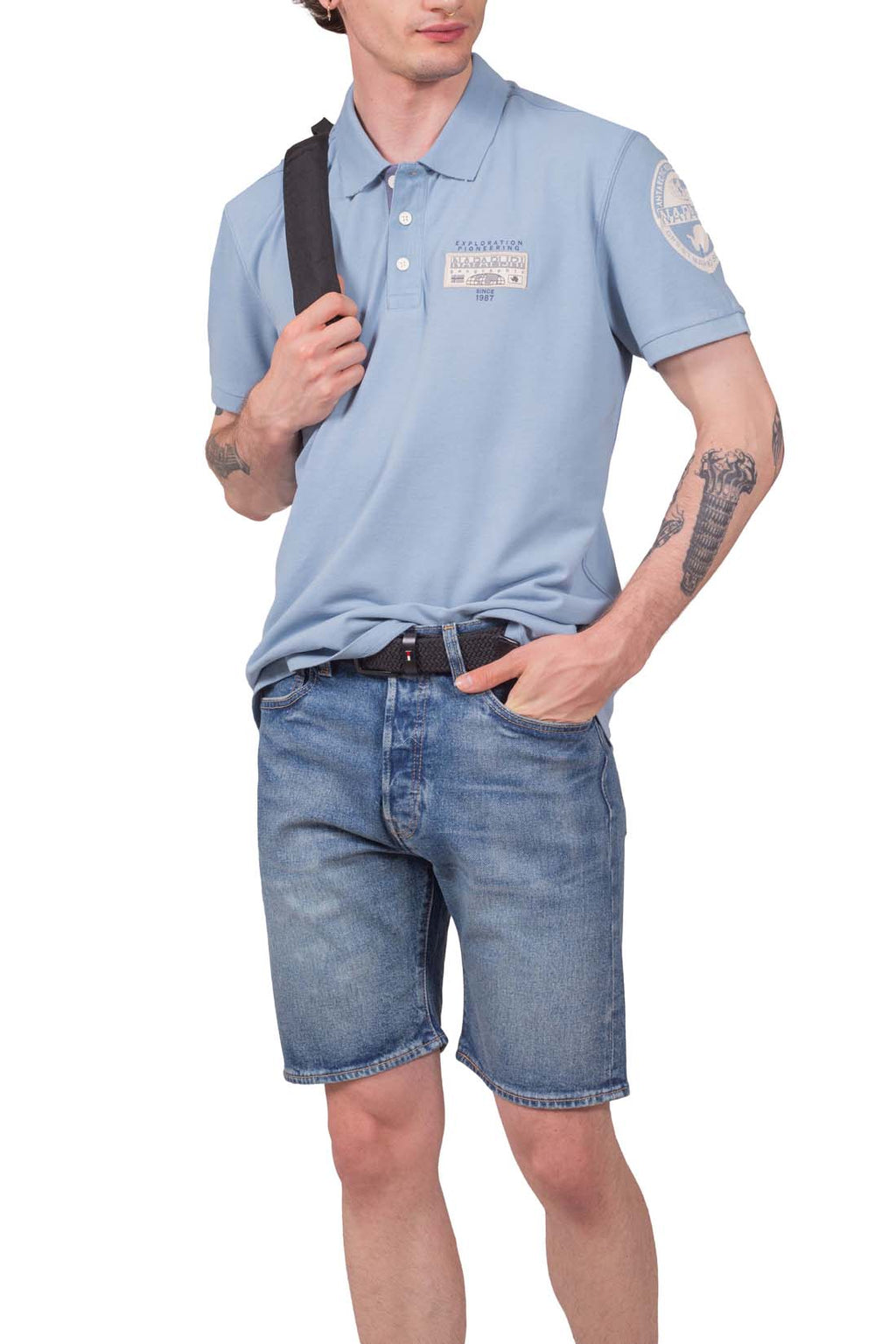 NAPAPIJRI - Men's Amundsen polo shirt  - Size 3XL-31
