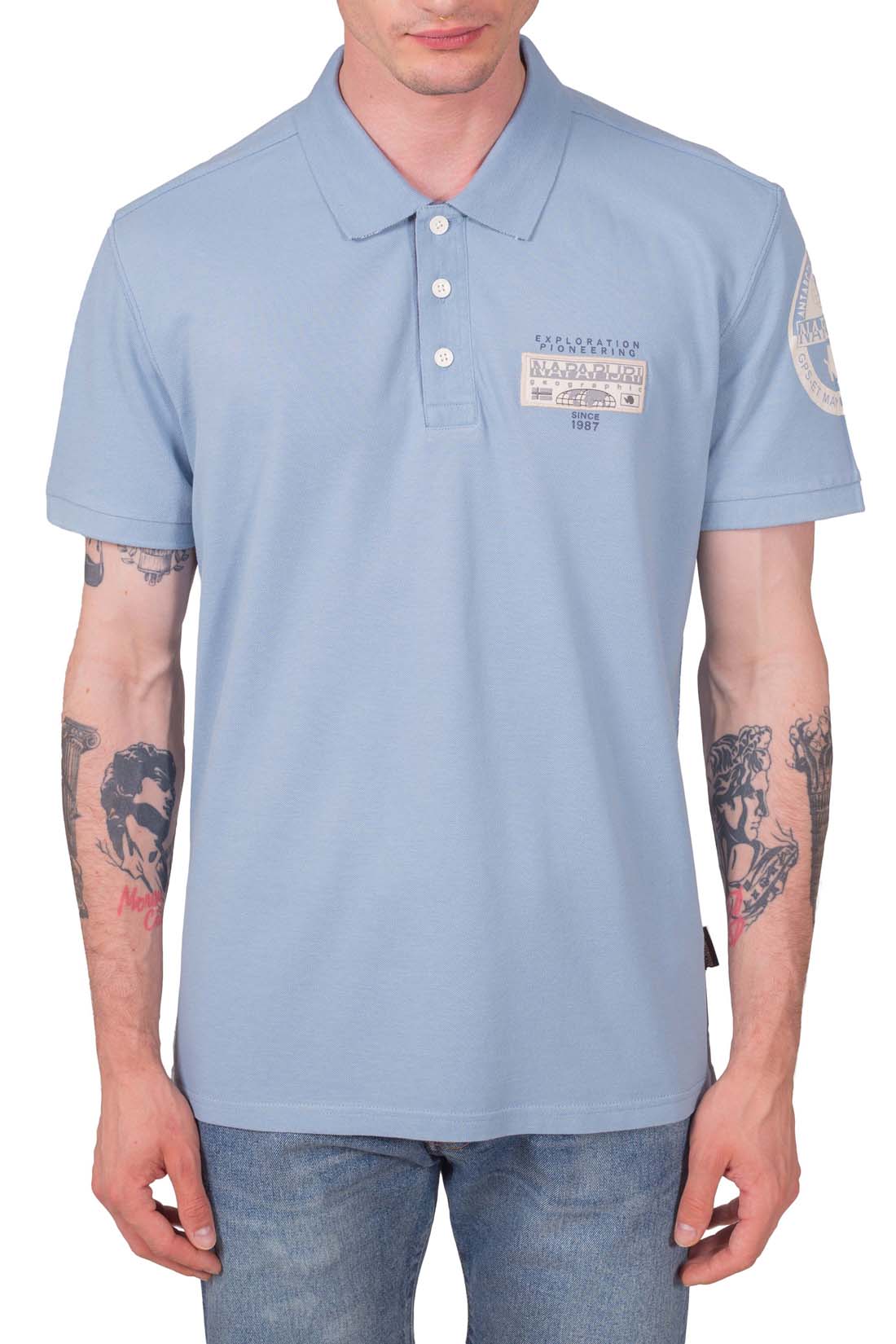NAPAPIJRI - Men's Amundsen polo shirt  - Size 3XL-33