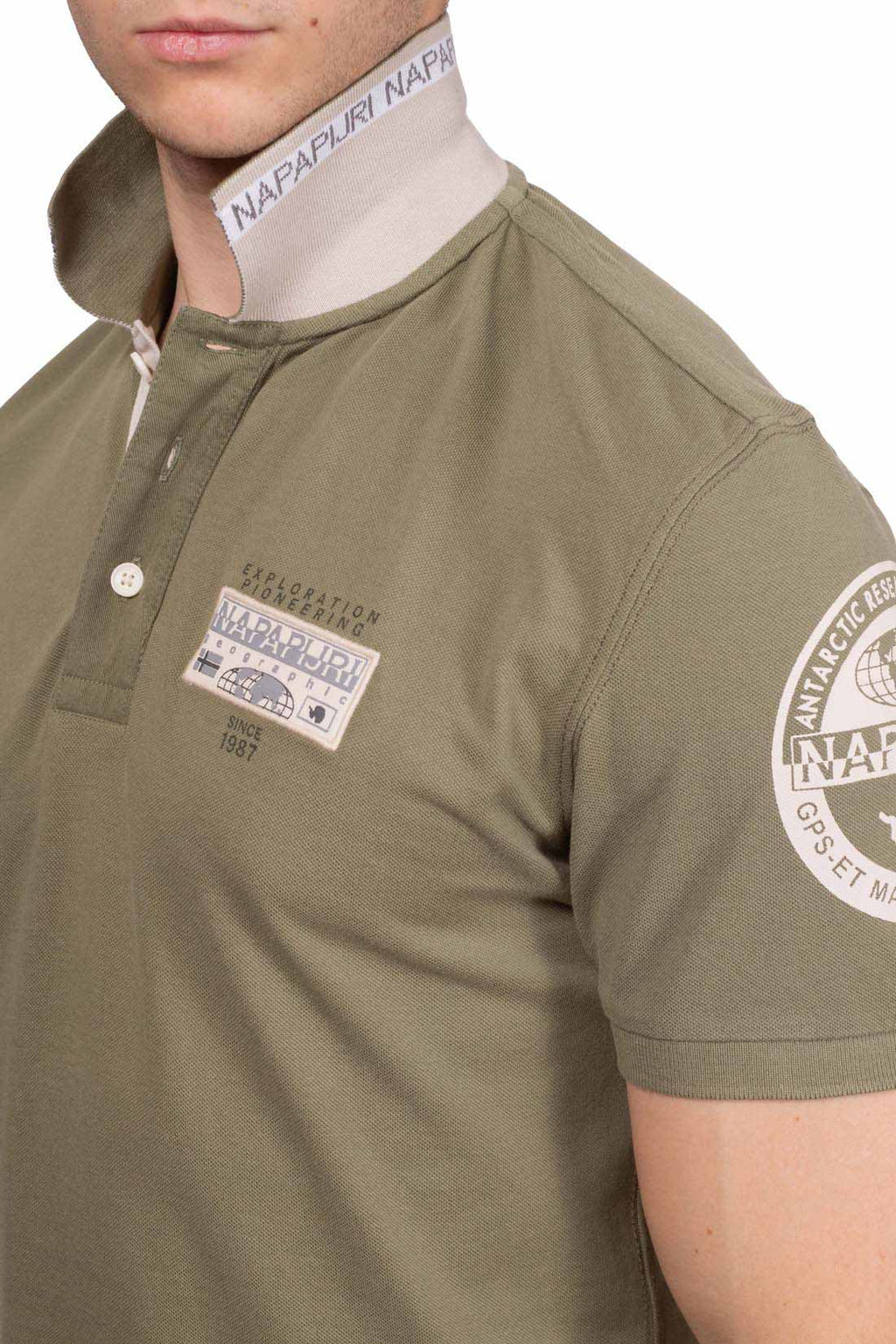 NAPAPIJRI - Men's Amundsen polo shirt  - Size 3XL-105