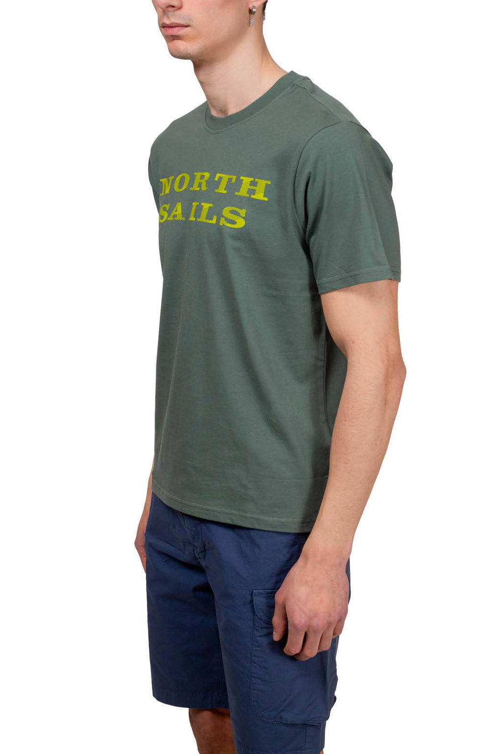 NORTH SAILS - Men's T-shirt with graphic logo  - Size 3XL