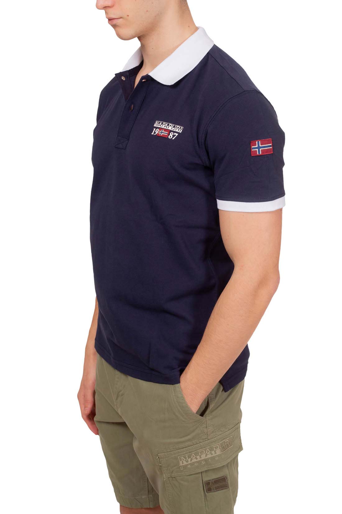 NAPAPIJRI - Men's Eany polo shirt  - Size 3XL-42