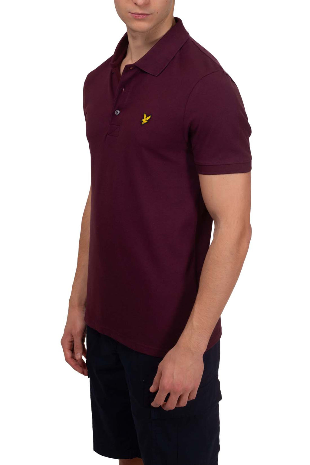 LYLE & SCOTT - Men's plain polo shirt-7