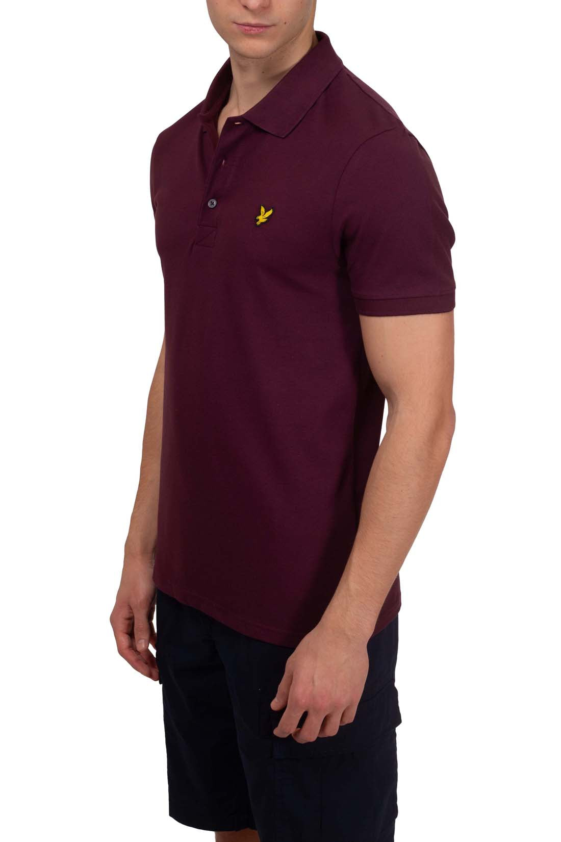 LYLE & SCOTT - Men's plain polo shirt-7