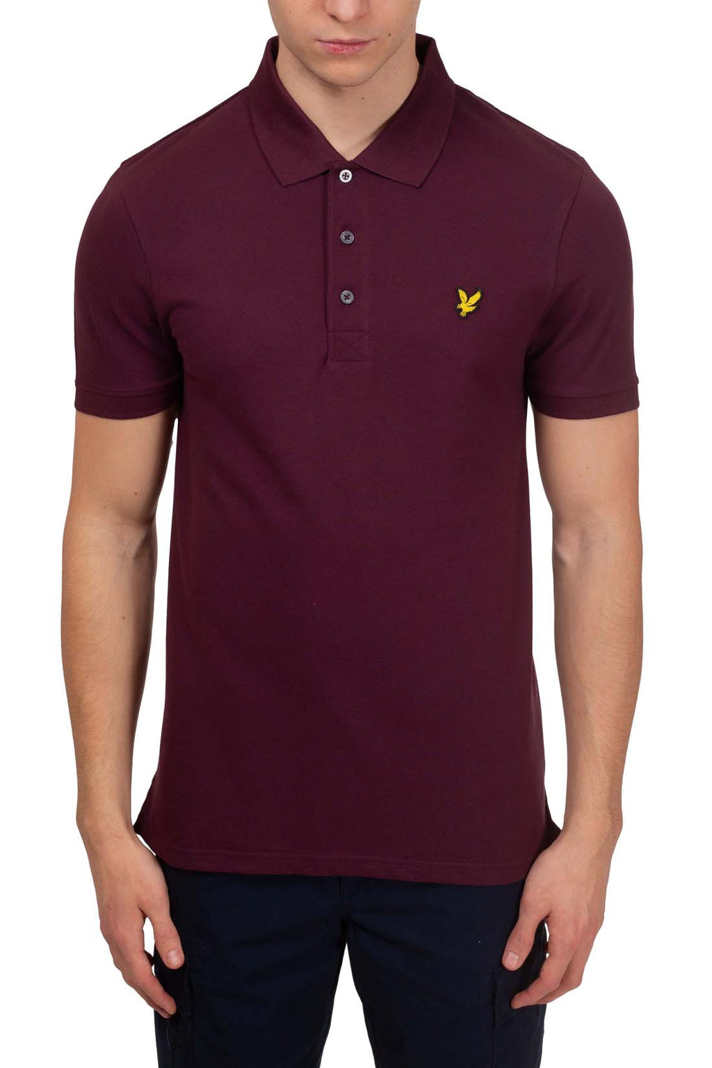 LYLE & SCOTT - Men's plain polo shirt-1