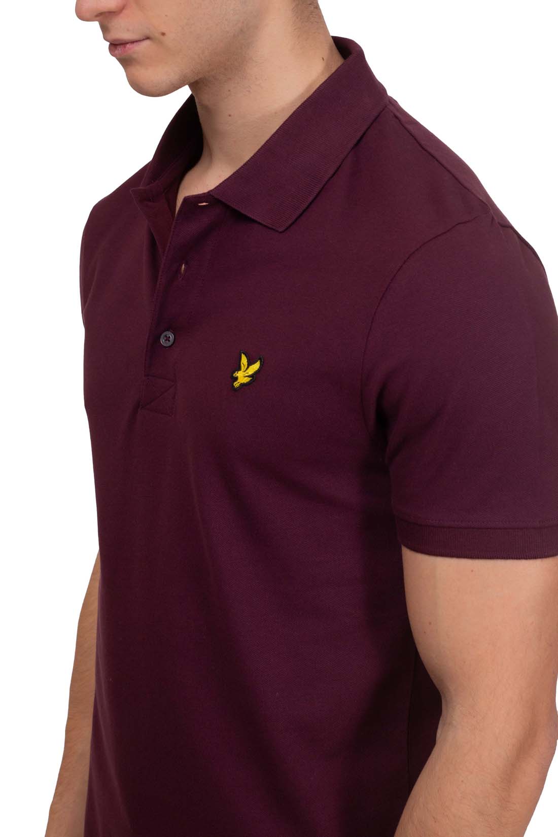 LYLE & SCOTT - Men's plain polo shirt-4