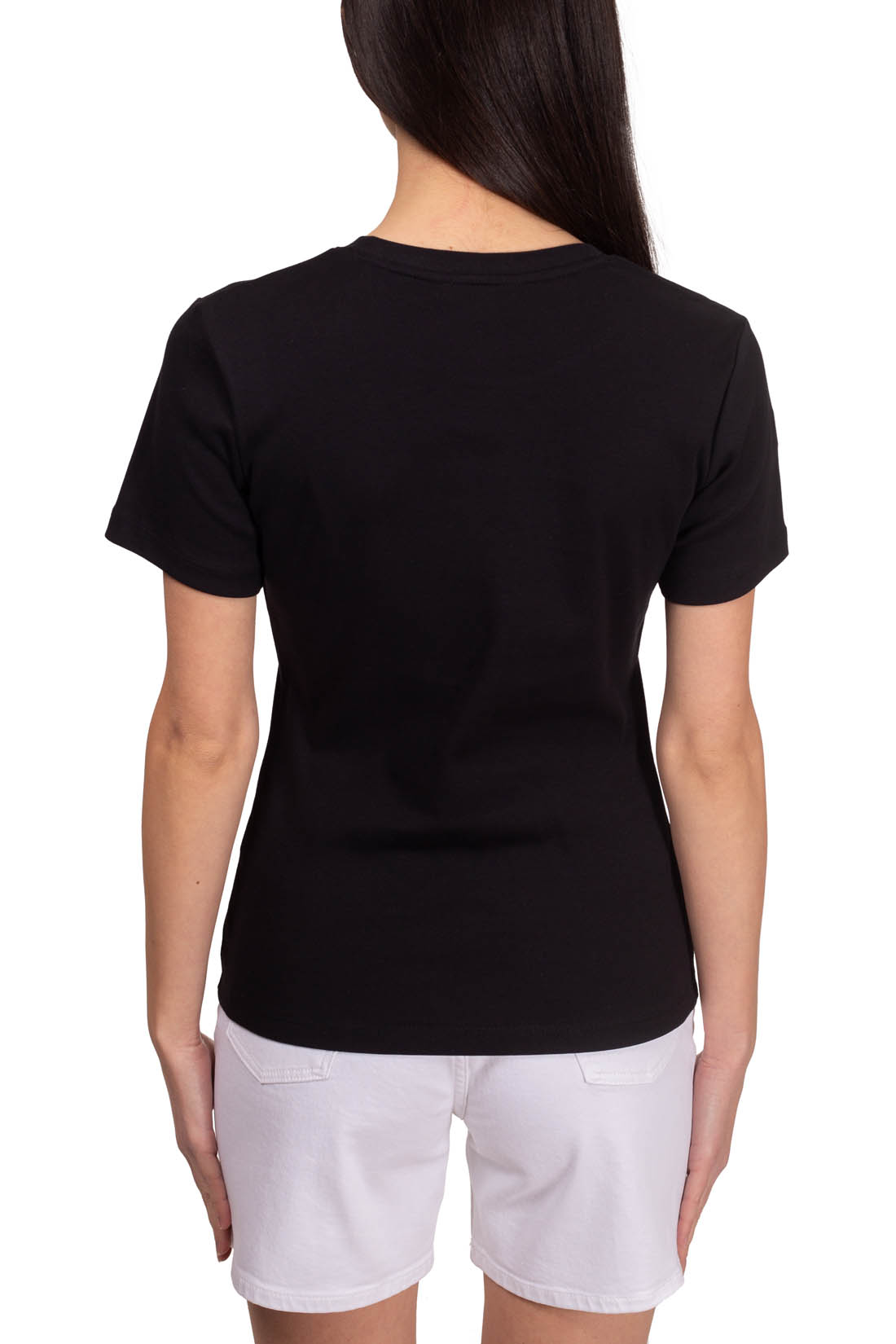 TOMMY HILFIGER - T-shirt donna slim con logo  - Taglia XL-54