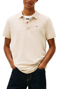 TOMMY JEANS - Men's slim piquet polo shirt  - Size XL-0