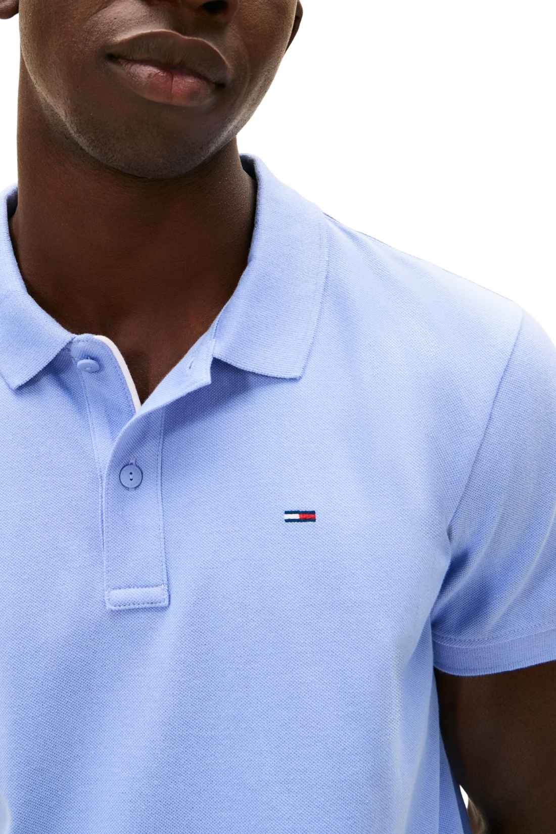 TOMMY JEANS - Polo uomo slim in piqué - Taglia XL-11