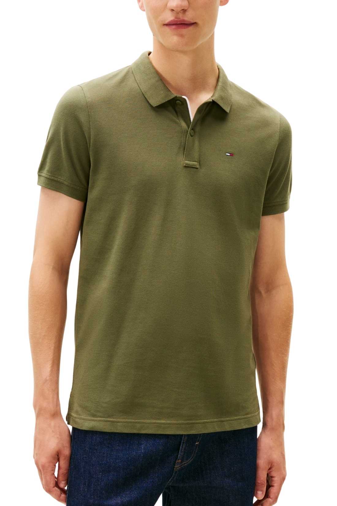 TOMMY JEANS - Polo uomo slim in piqué - Taglia XL-12