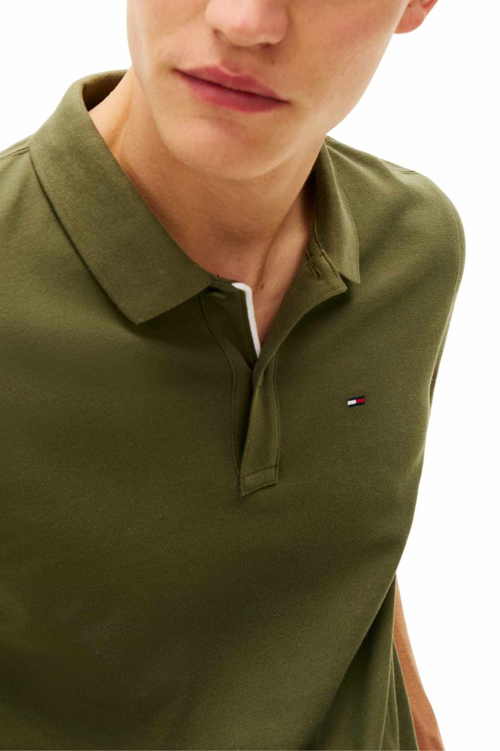 TOMMY JEANS - Polo uomo slim in piqué - Taglia XL-15