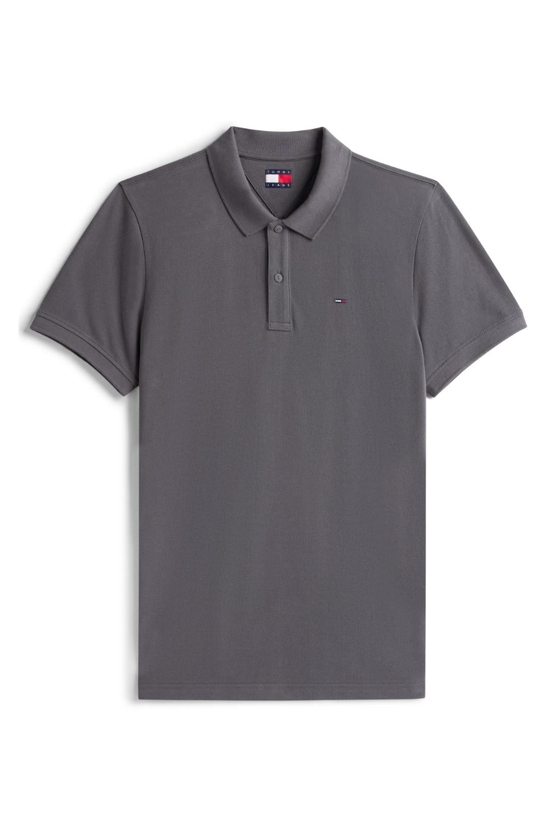 TOMMY JEANS - Polo uomo slim in piqué - Taglia XL-17